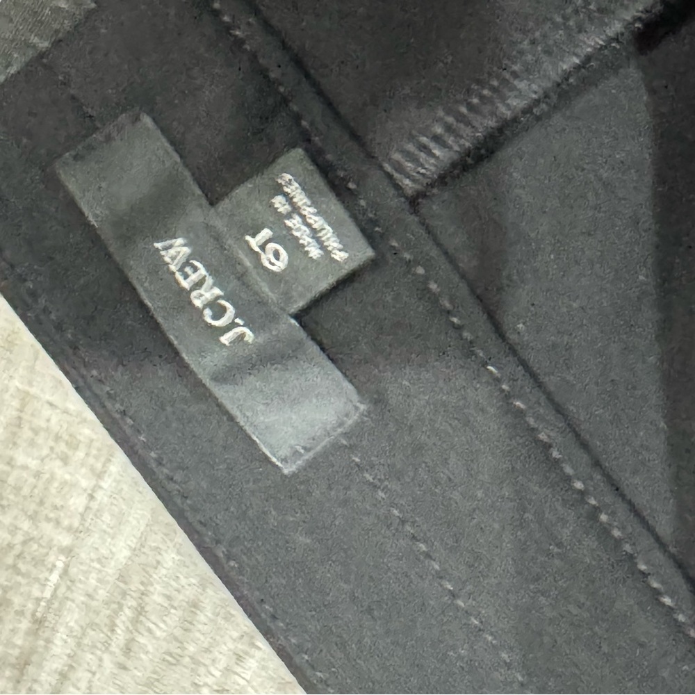 J. crew black made in Italy slim ponte ❤️ 6 Tall - Picture 6 of 7